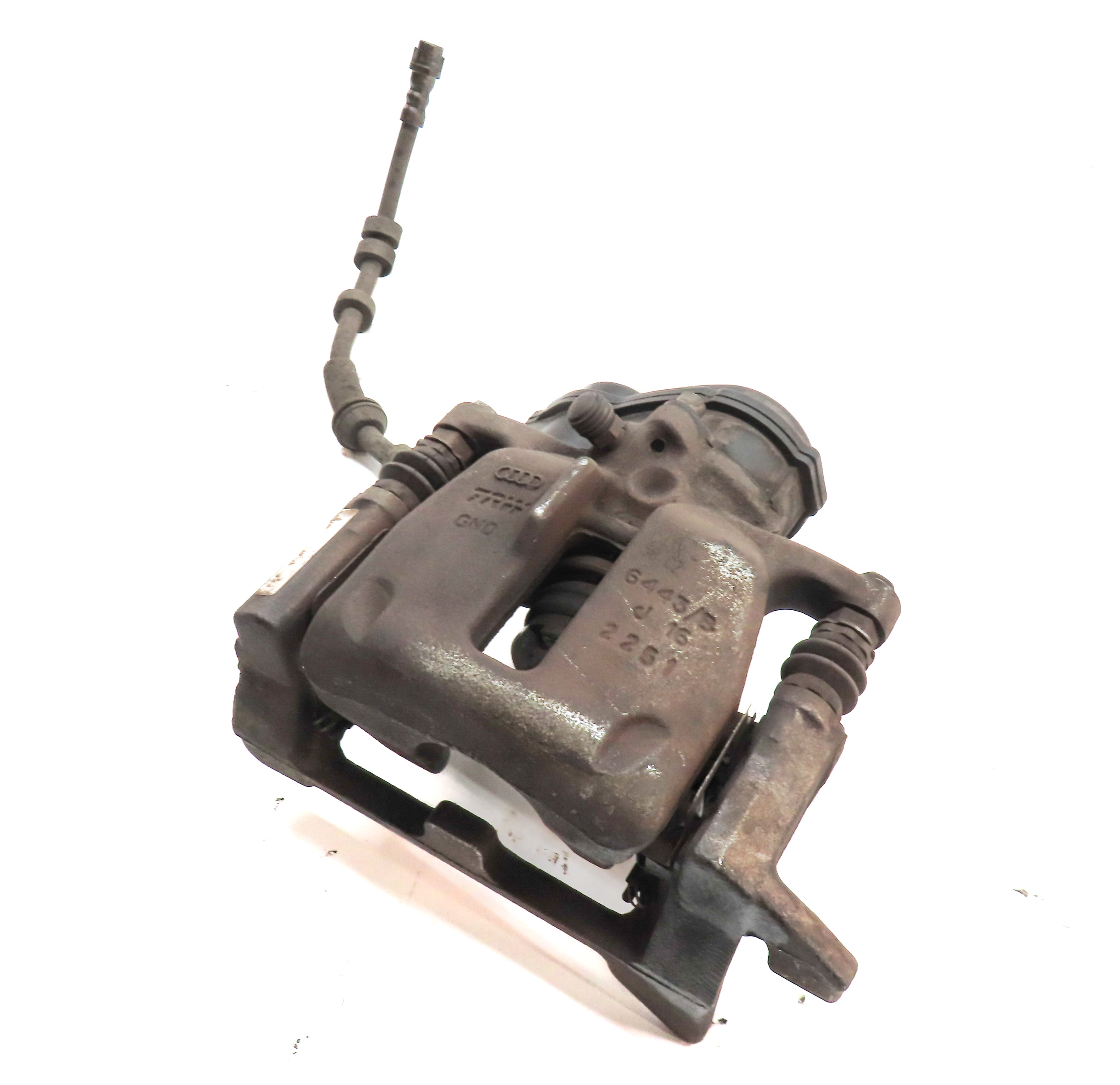 09-13 AUDI Q5 (8R) RIGHT PASSENGER REAR ABS DISC BRAKE CALIPER (12.99" ROTOR) — exact item pictured